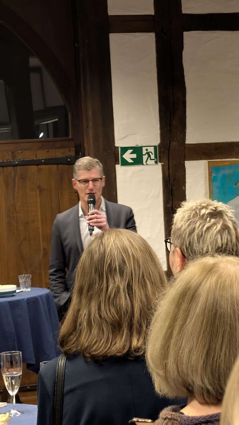 Besuch beim Neujahrsempfang des Grünen Ortsverbandes Lienen