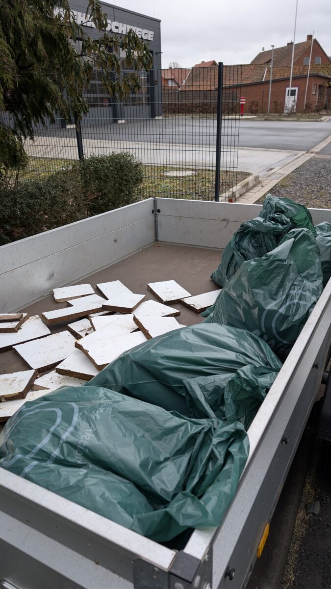 Bilder Müll sammeln in Schwege.