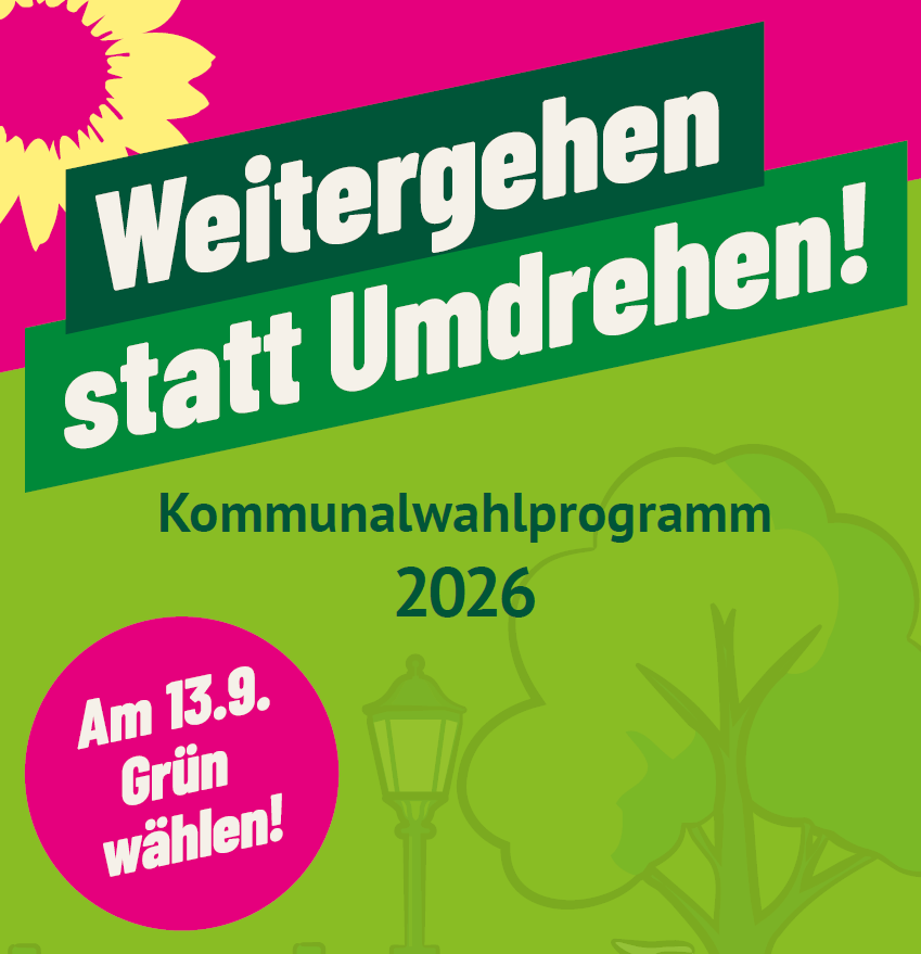 Weitergehen statt Umdrehen. Kommunalwahl 2026